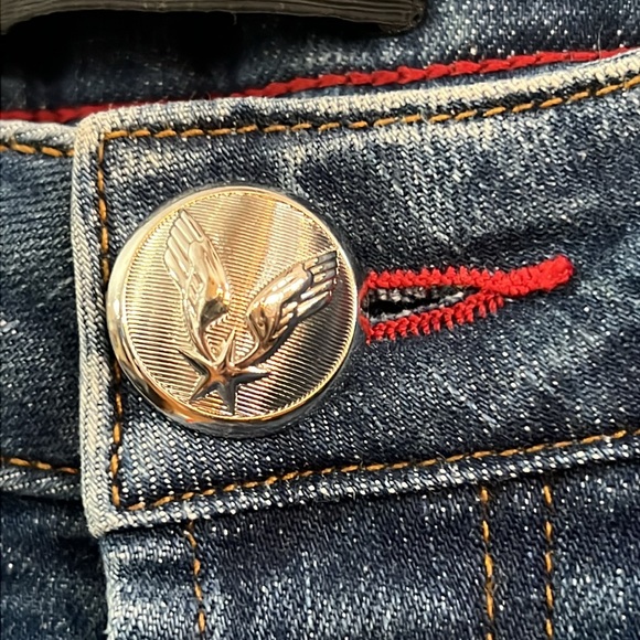 Philipp Plein super straight cut distressed jeans - Picture 8 of 12